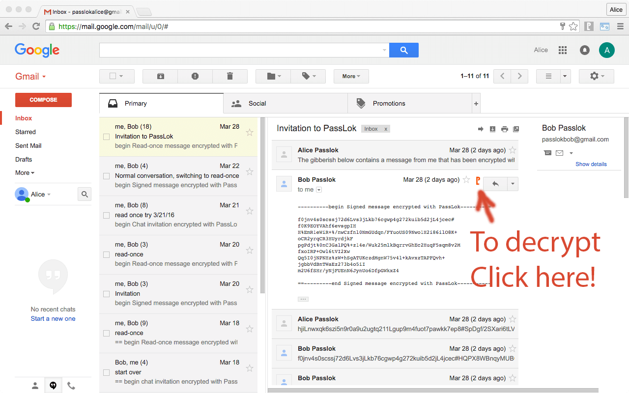 PassLok for Email截图1