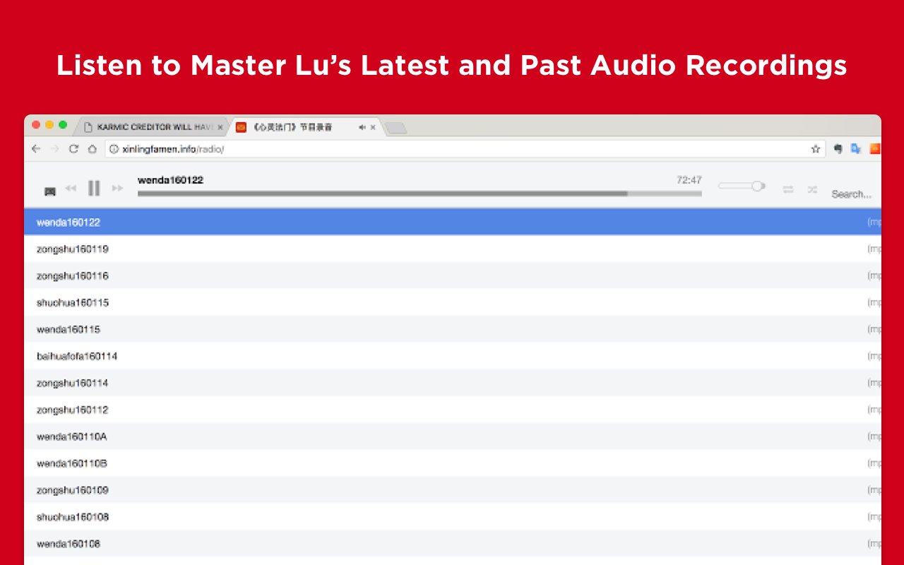 Buddhist Talks by Master Lu截图3