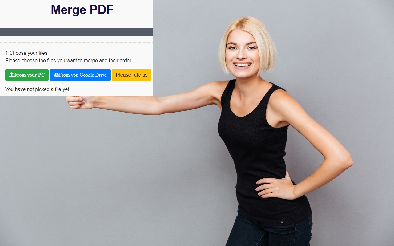 在线合并PDF截图2