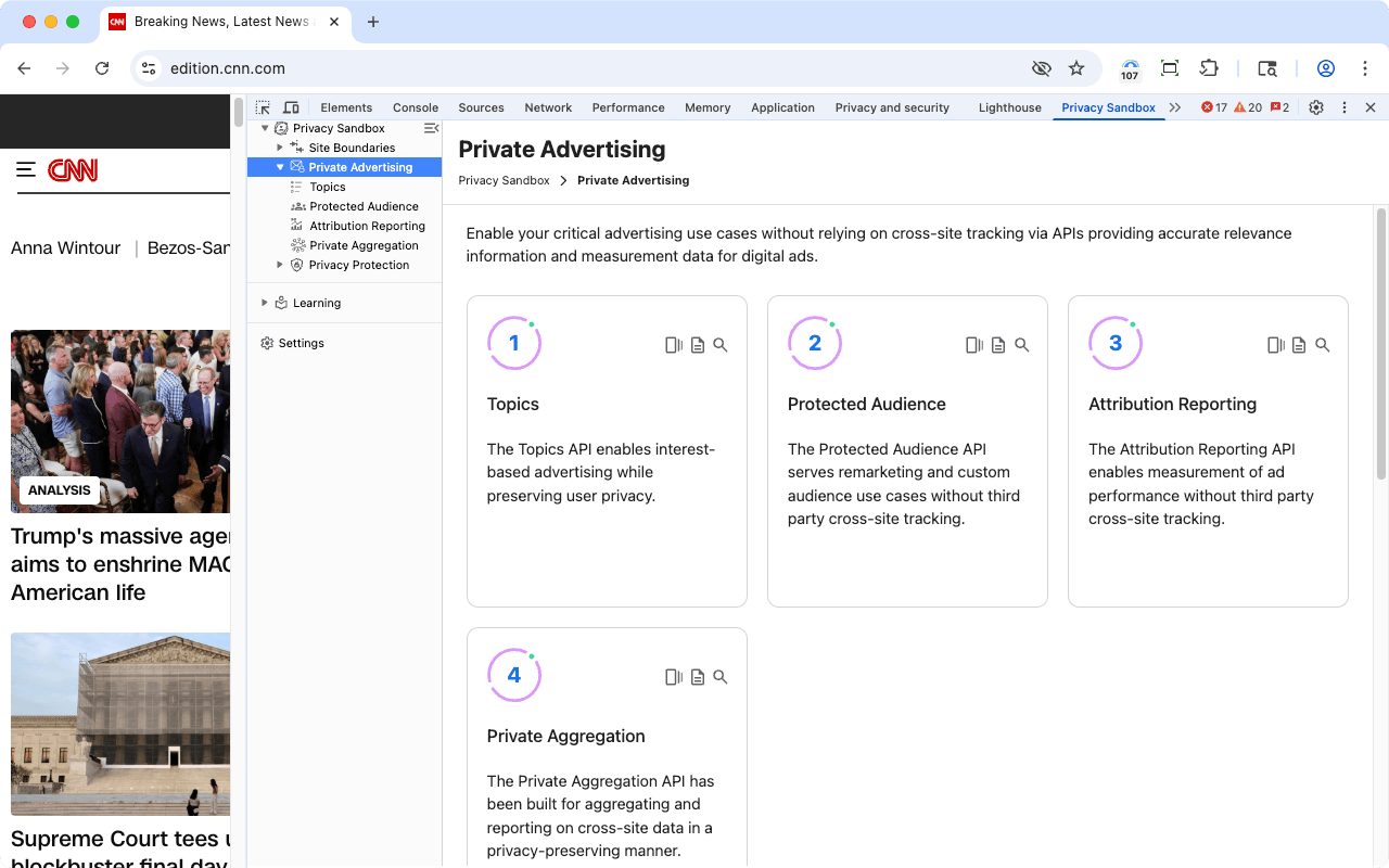 Privacy Sandbox Analysis Tool截图4