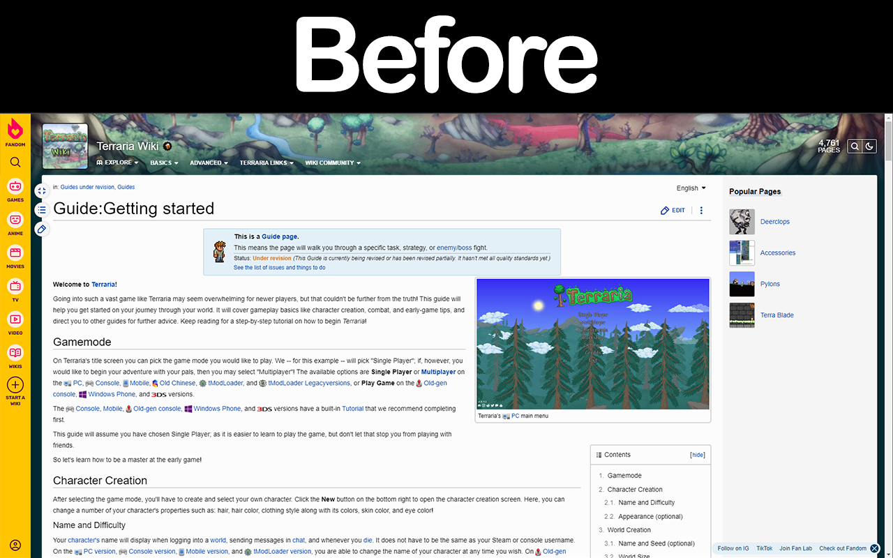 Fandom SideBar Remover截图1