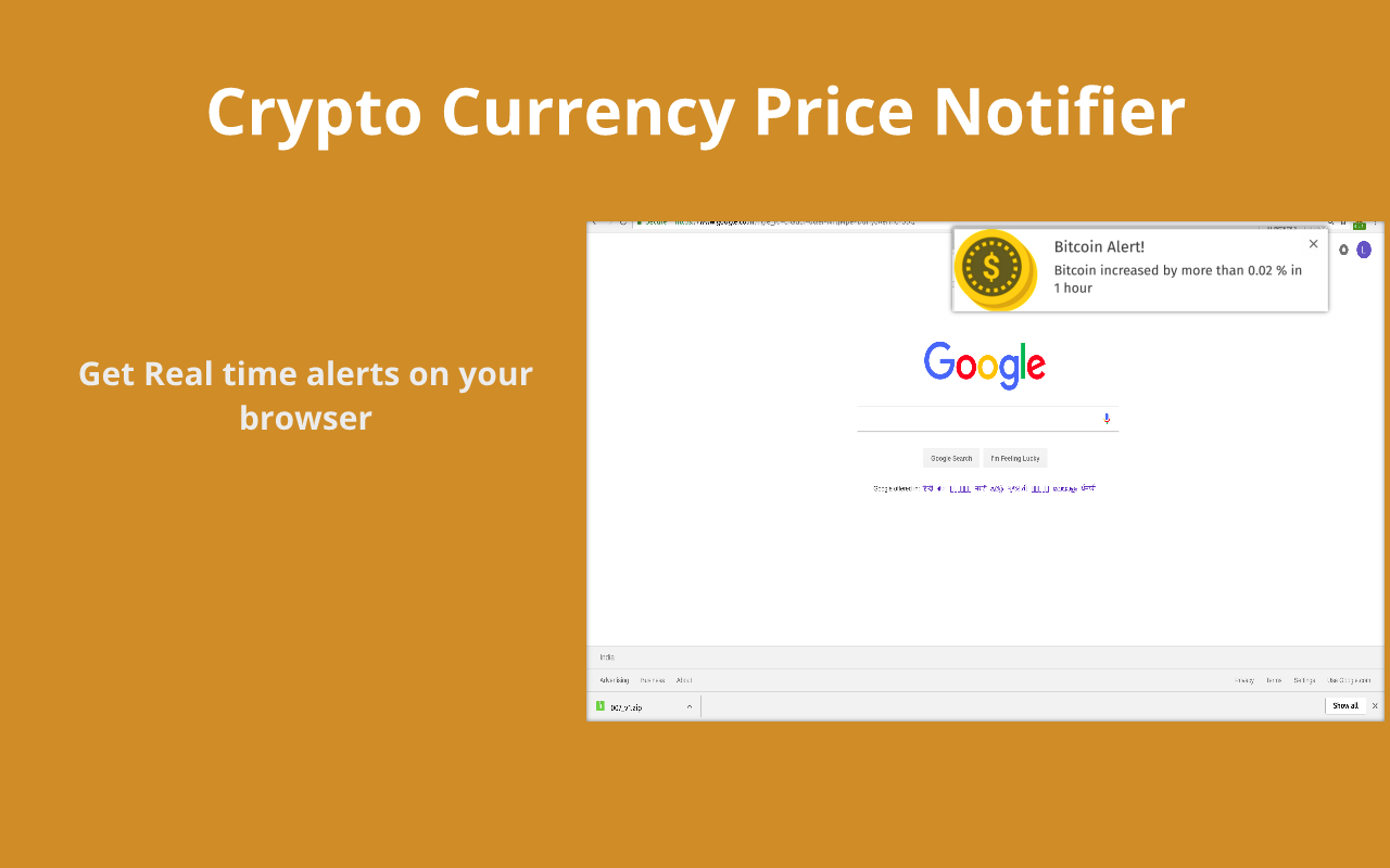 Cryptocurrency Price Alert截图1