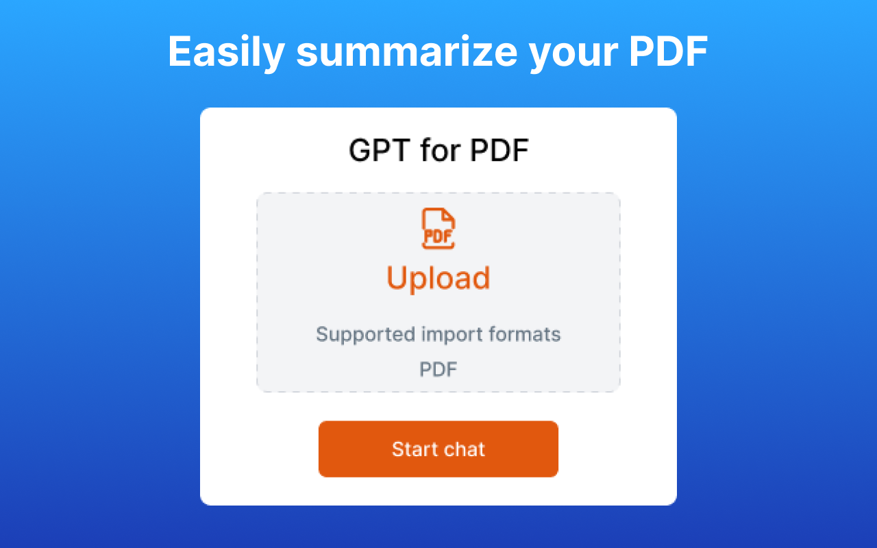 聊天PDF |询问你的pdf截图1