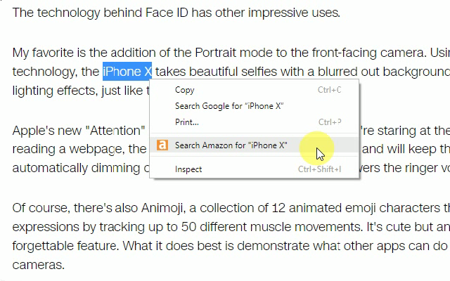 Amazopen - Right Click Search截图1