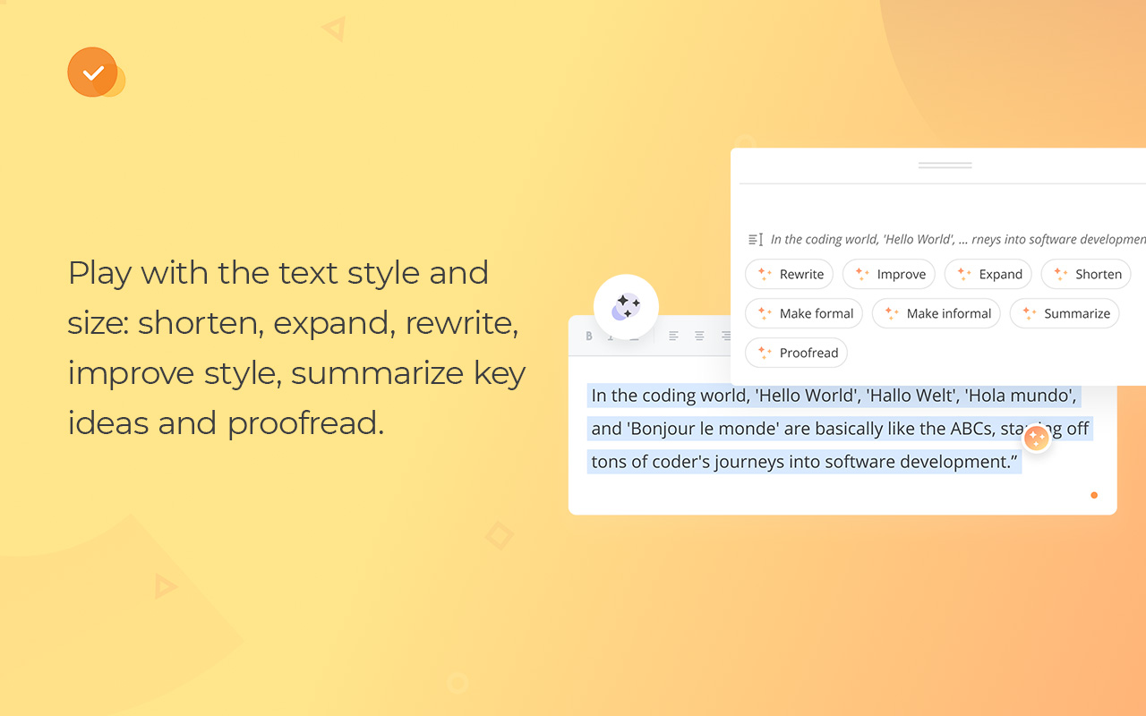 WProofreader: AI grammar check & rewrite tool截图4