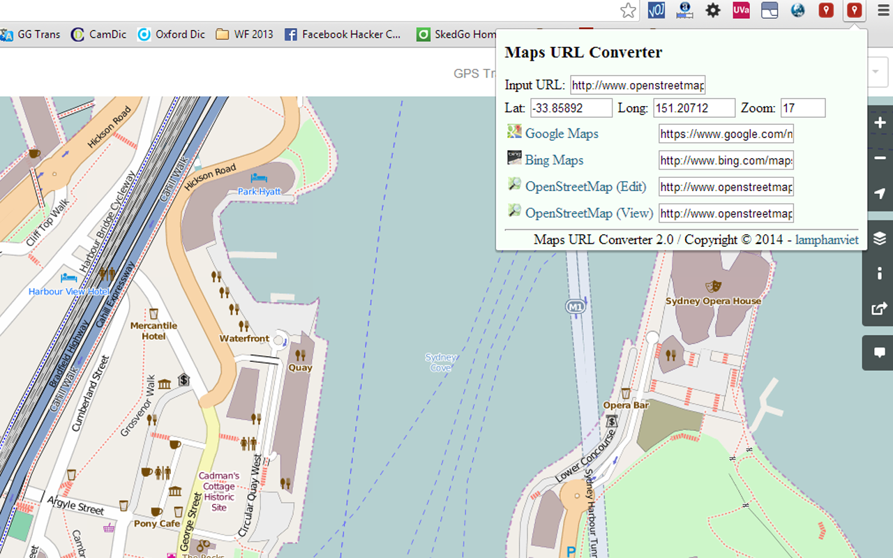 Maps URL Converter截图1