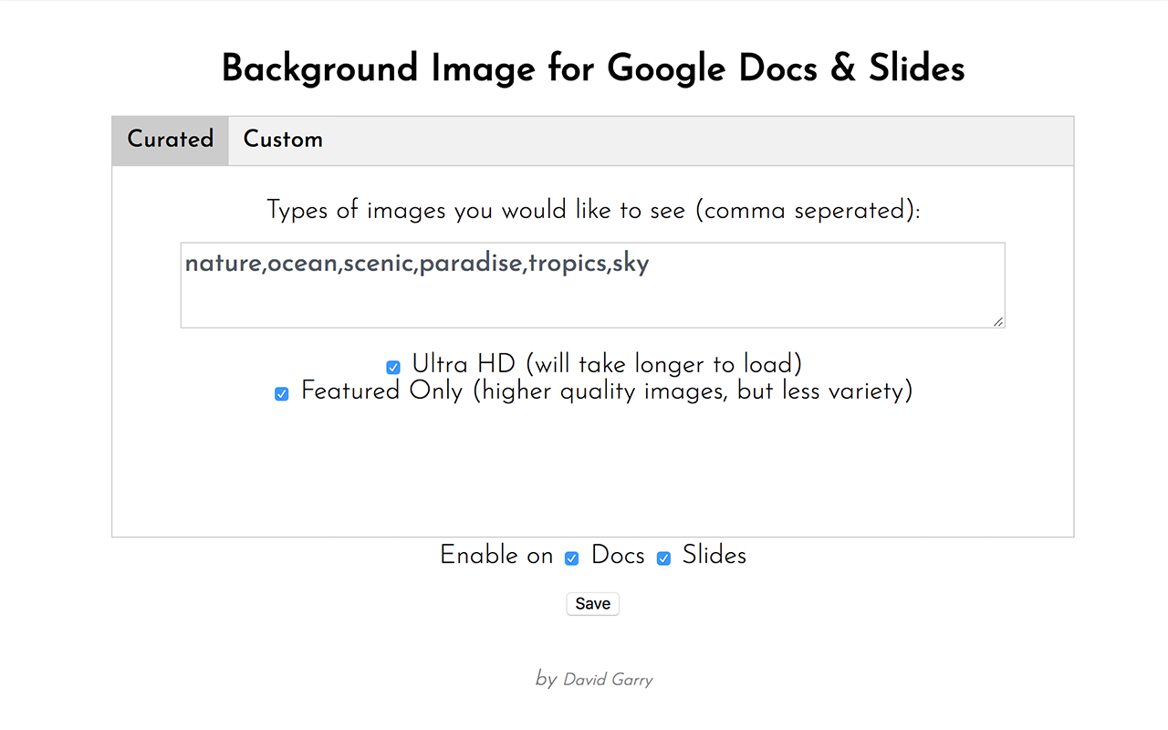 Background Image for Google Docs™ & Slides™截图1