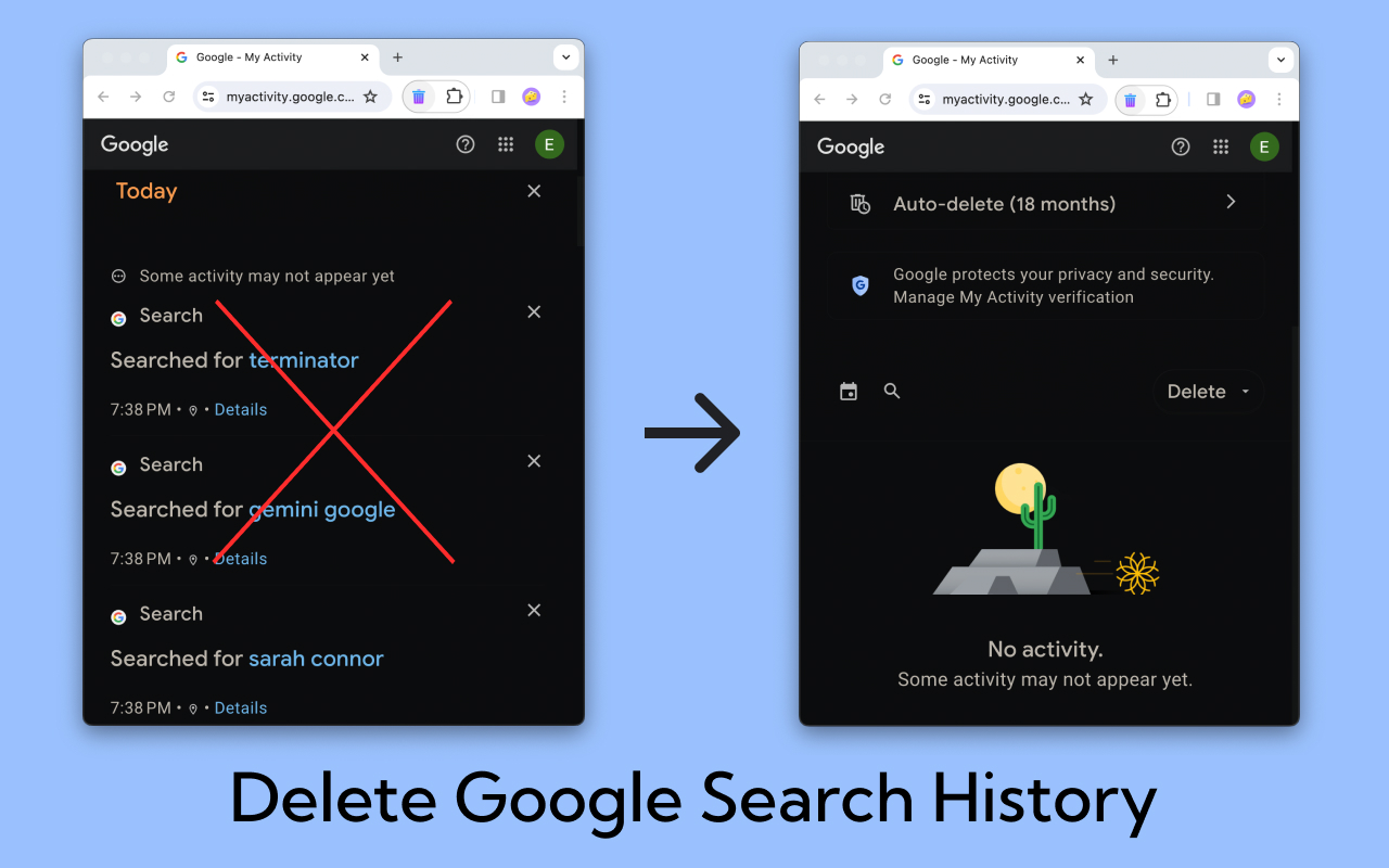 删除历史记录截图1