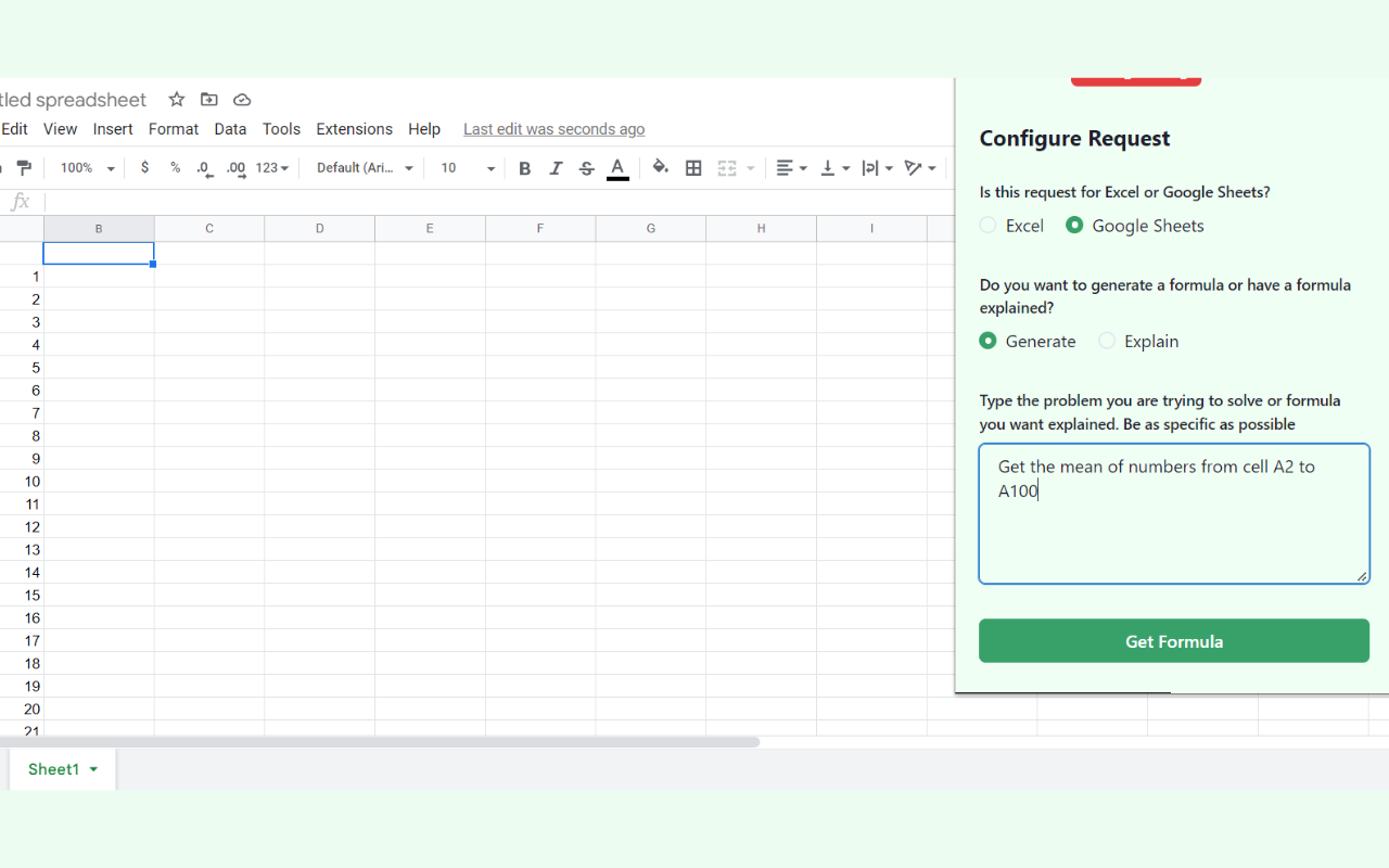 AI Excel Bot : ChatGPT Excel Assistant截图1