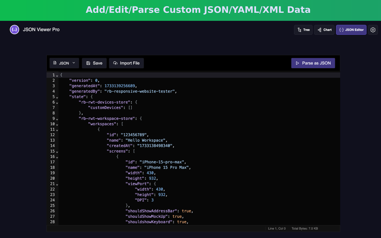 JSON Viewer Pro截图2