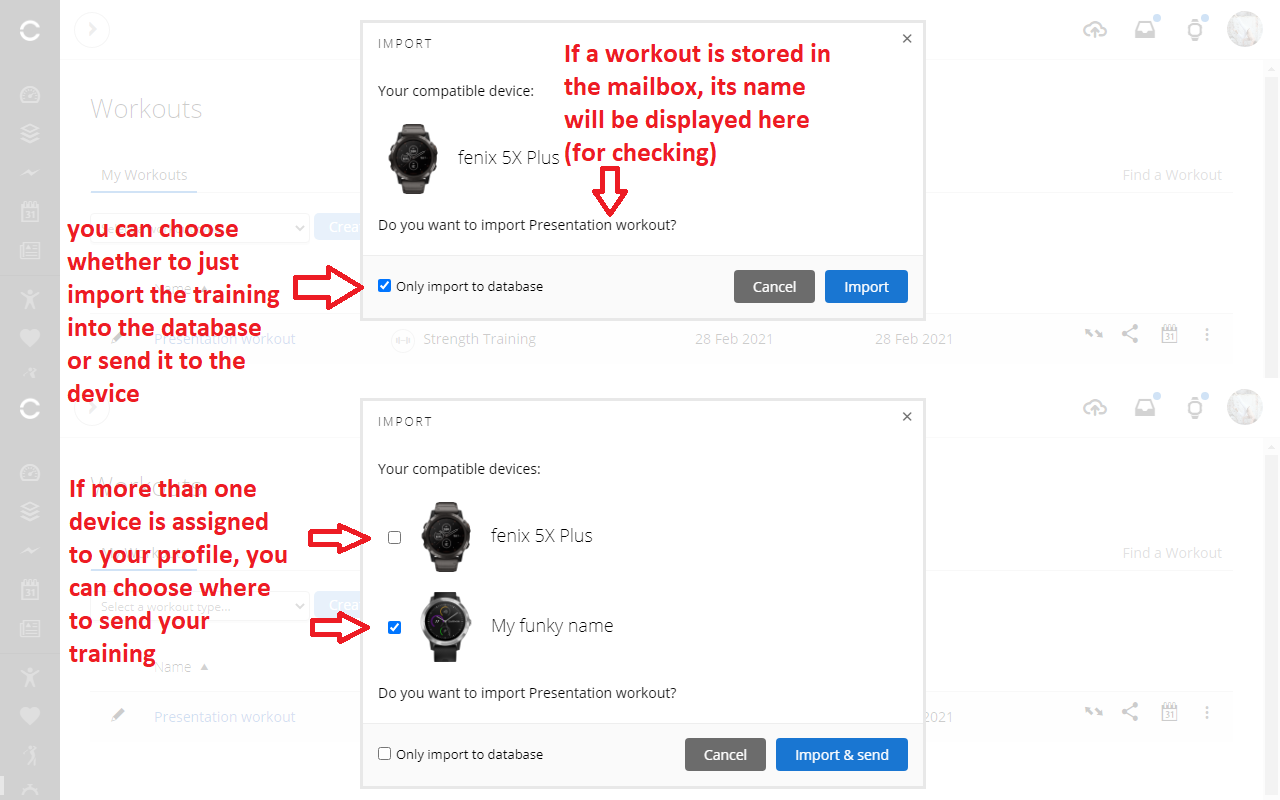 Garmin Connect training share截图4