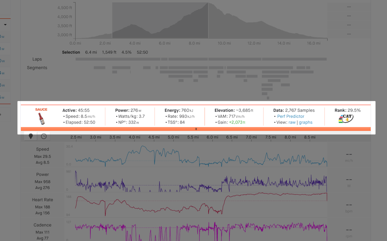 Sauce for Strava™截图4