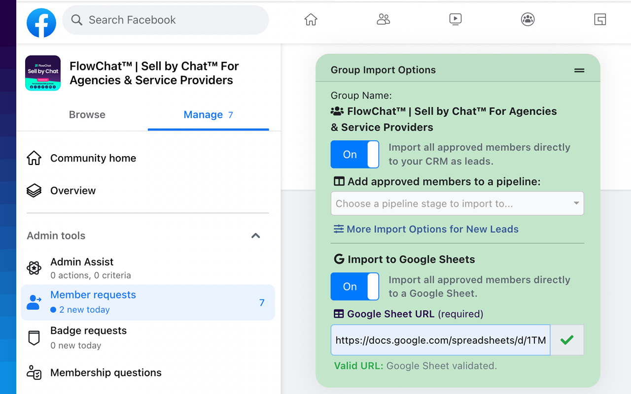 FlowChat - Multi-Platform Chat Management截图3