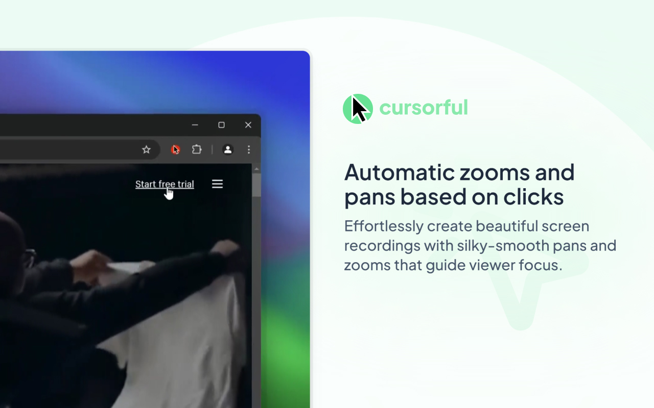 Cursorful - Screen Recorder with Auto Zoom截图3