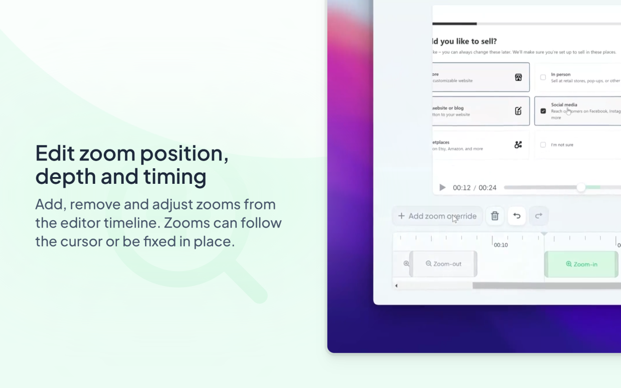 Cursorful - Screen Recorder with Auto Zoom截图4