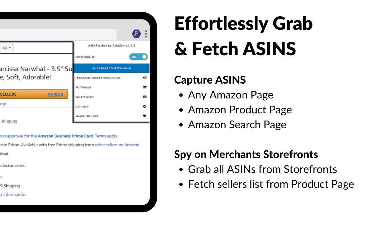 ASINFetcher Amazon ASIN Grabber Tool截图3