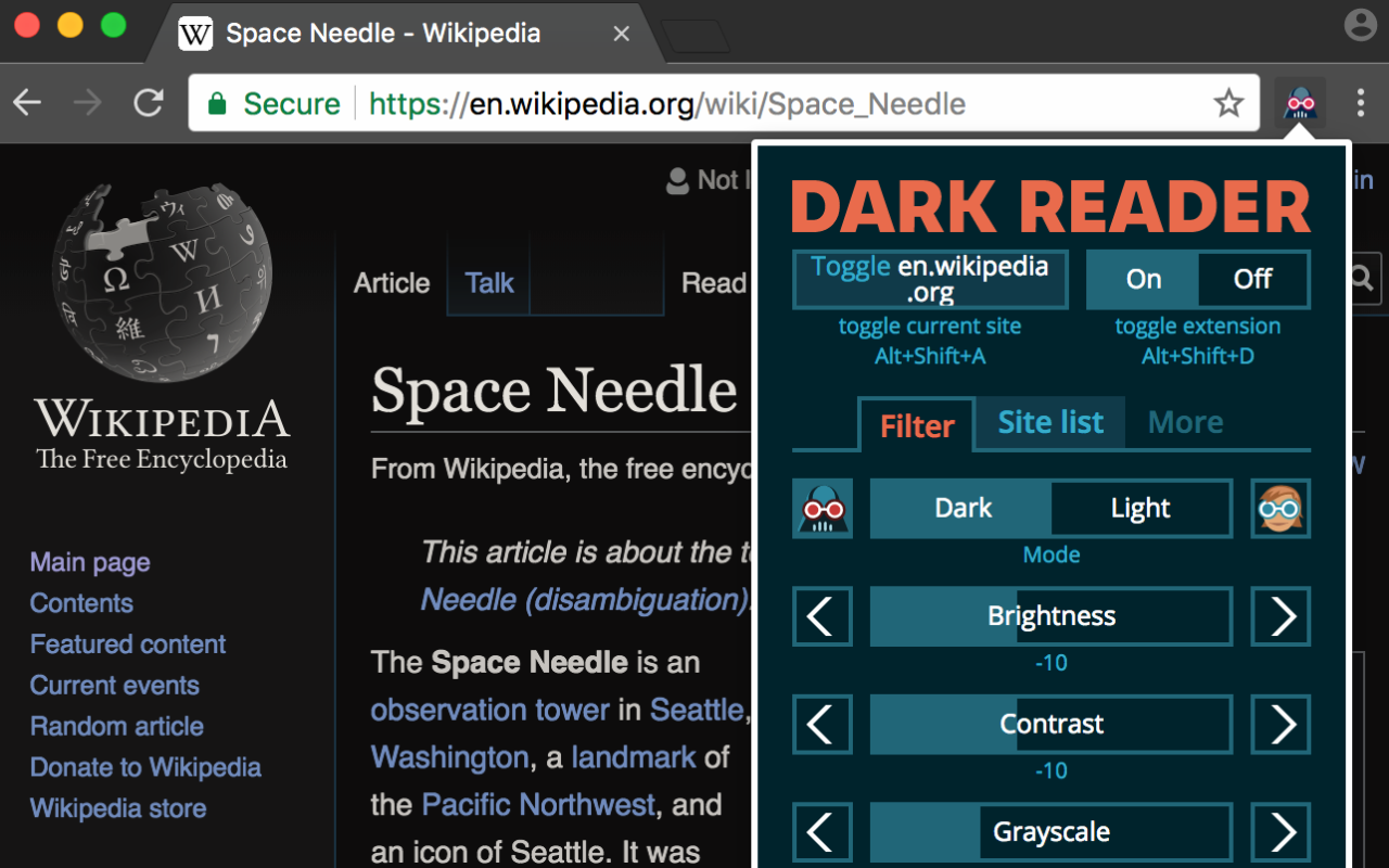 Dark Reader截图3