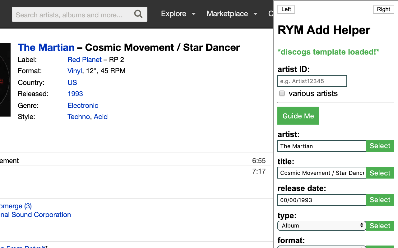 RYM Add Helper截图1