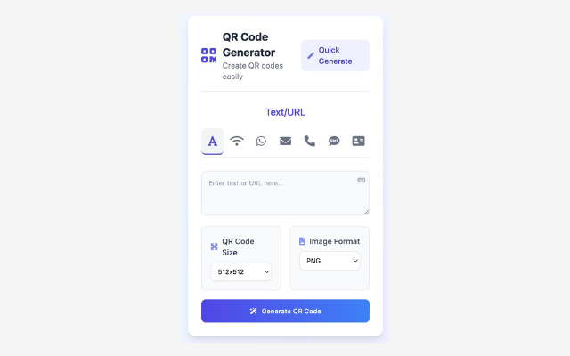 QR Code Generator截图1