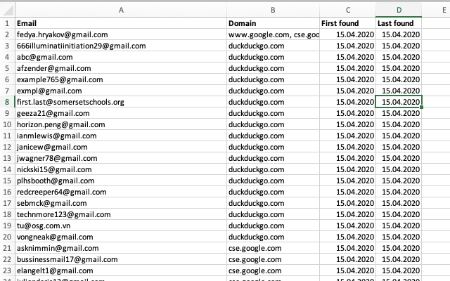 Email extractor email 查找截图2