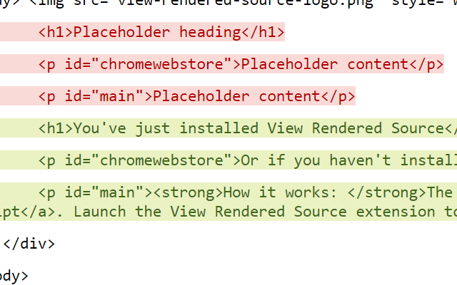 View Rendered Source截图2