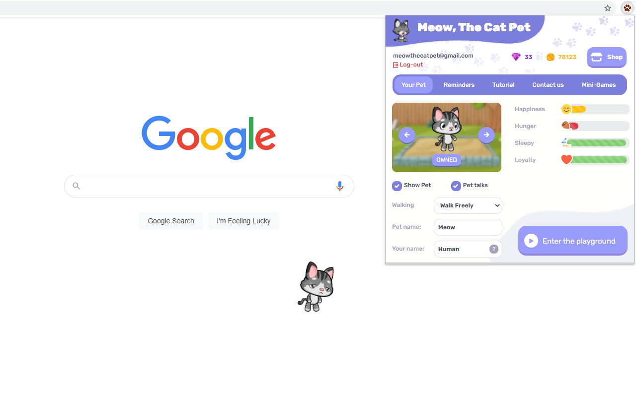 Meow, The Cat Pet截图1