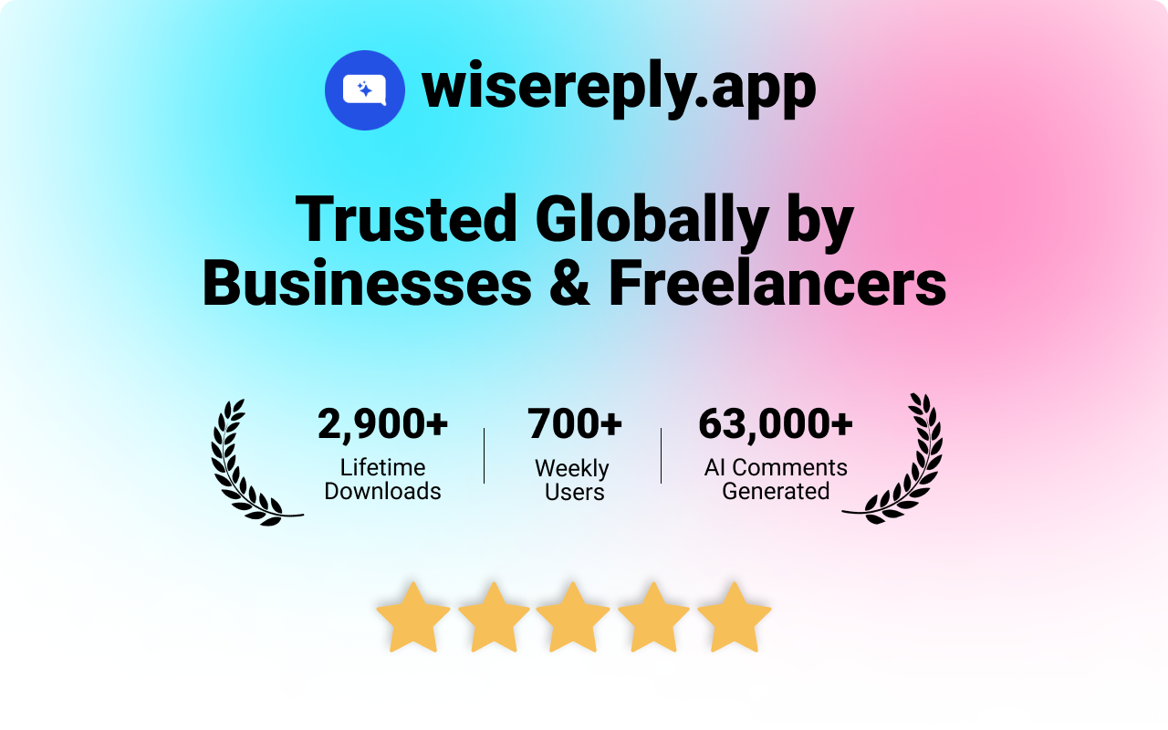 Wisereply - LinkedIn AI Comment Generator (4.2.2)截图2