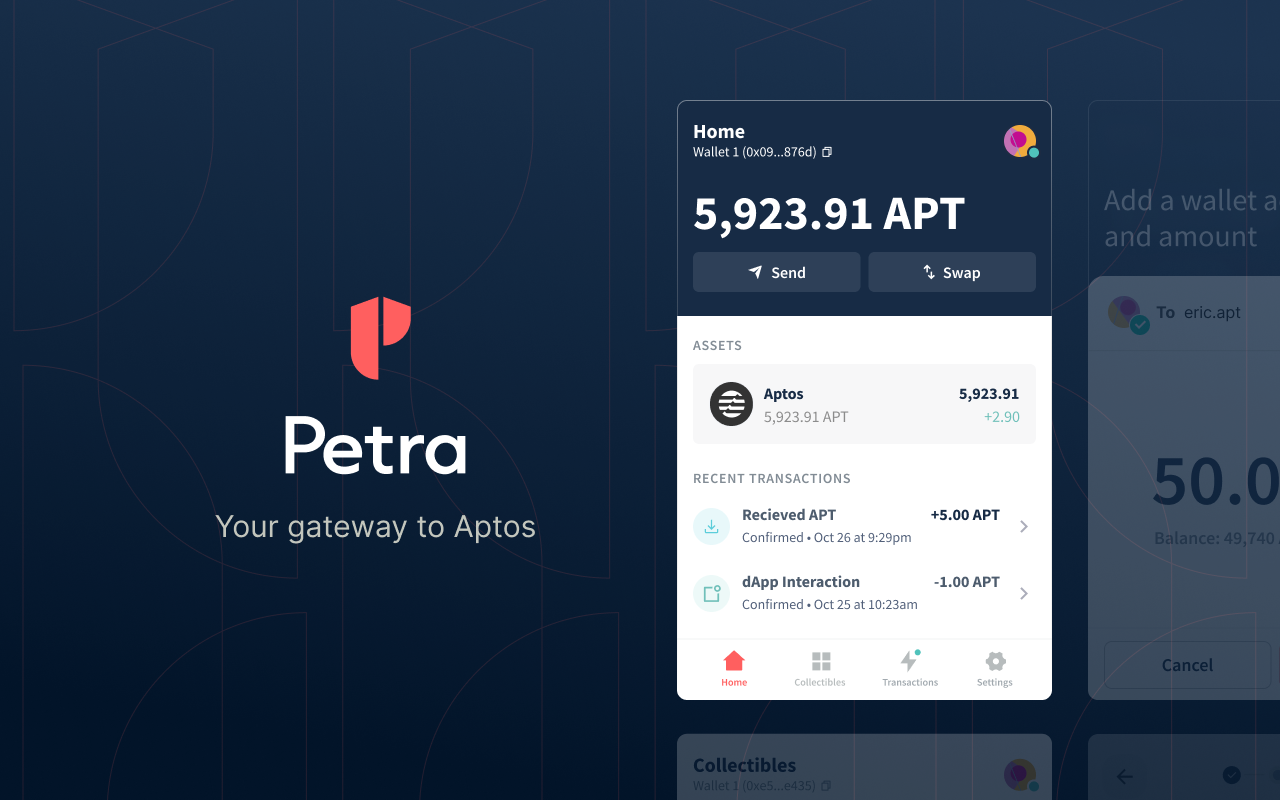 Petra Aptos Wallet截图2
