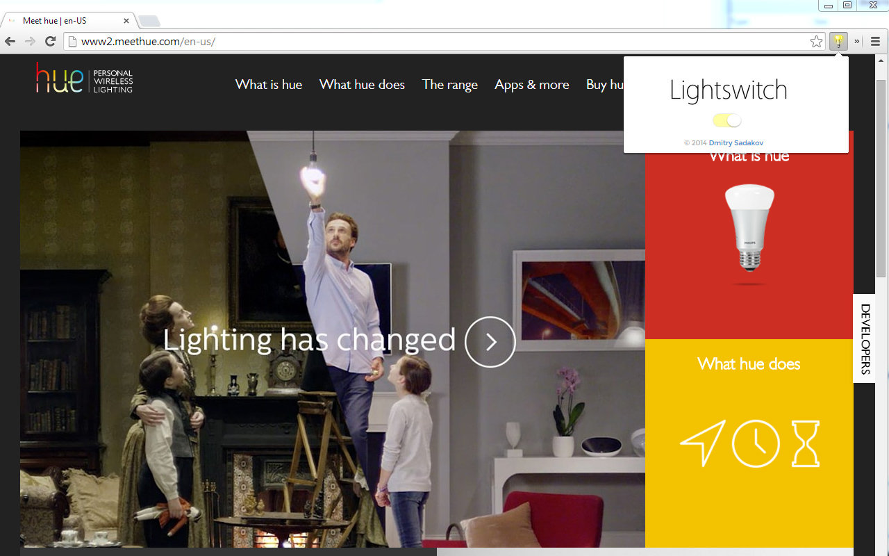 Lightswitch Light for Philips Hue截图2