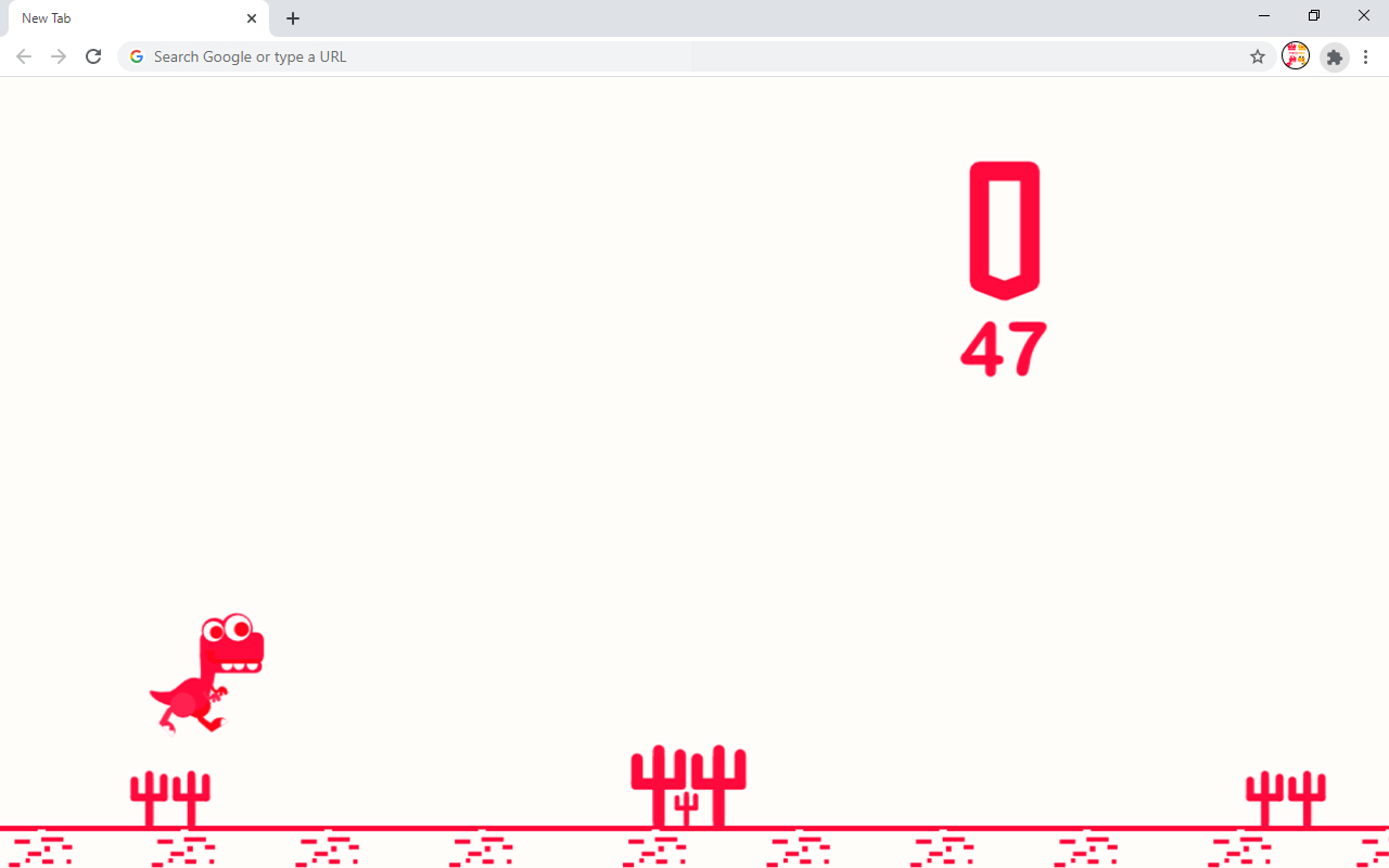 Two Rex 2 Player Game截图1
