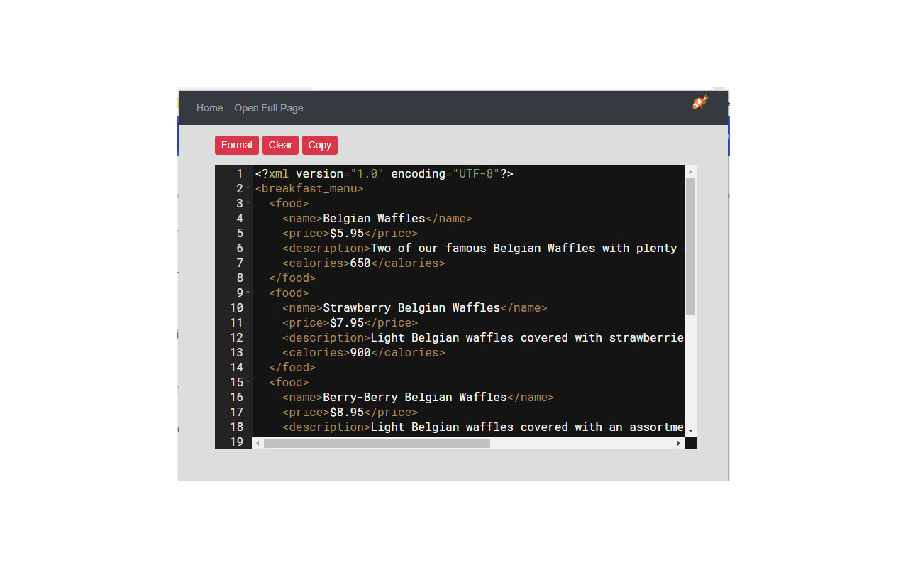 XML Formatter截图1