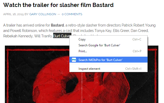 Right-Click Search IMDbPro截图3