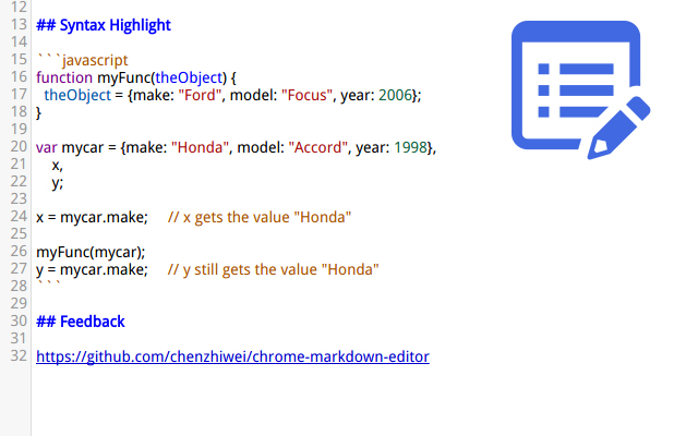Markdown Editor截图2