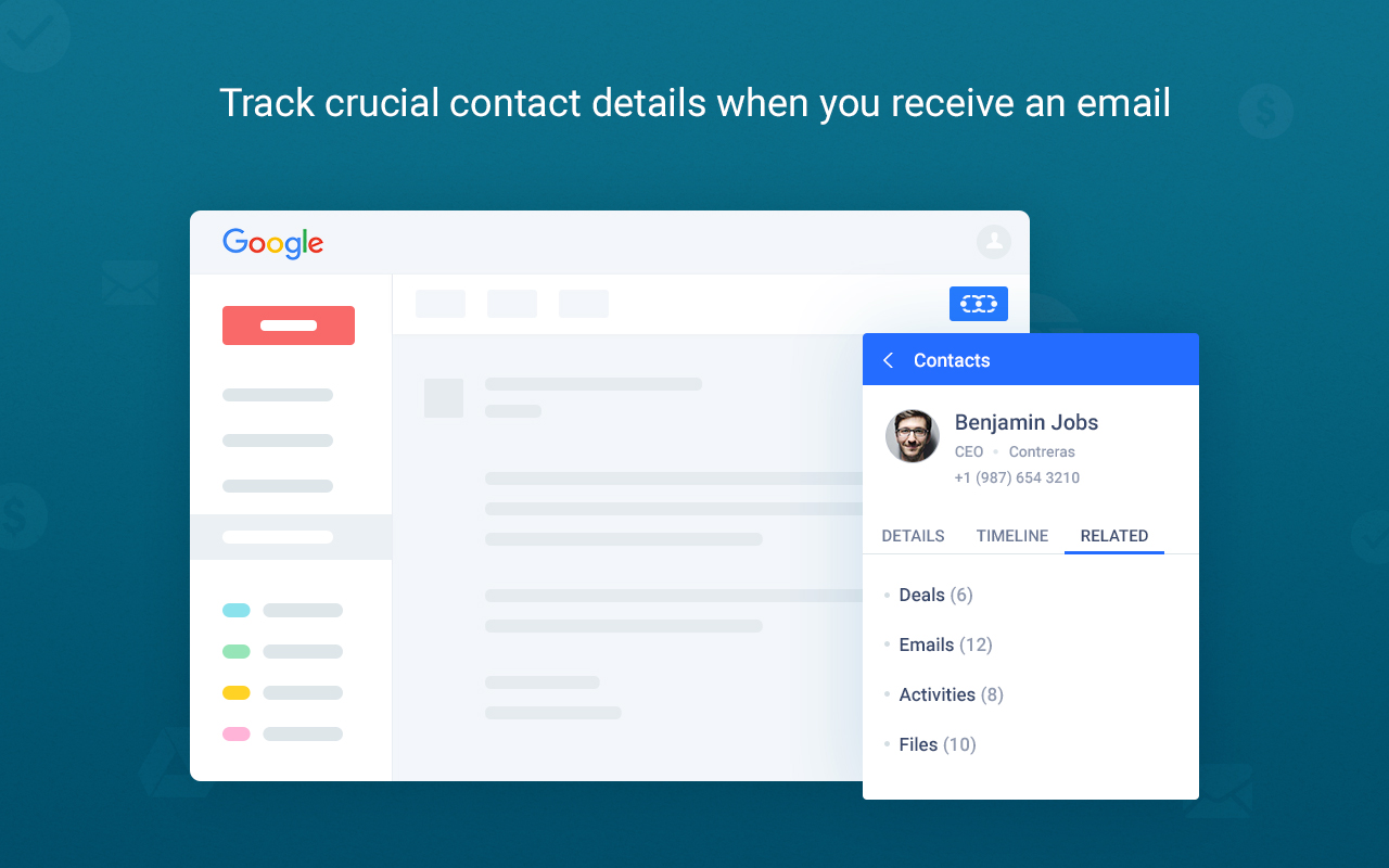 Salesmate CRM for Gmail截图1