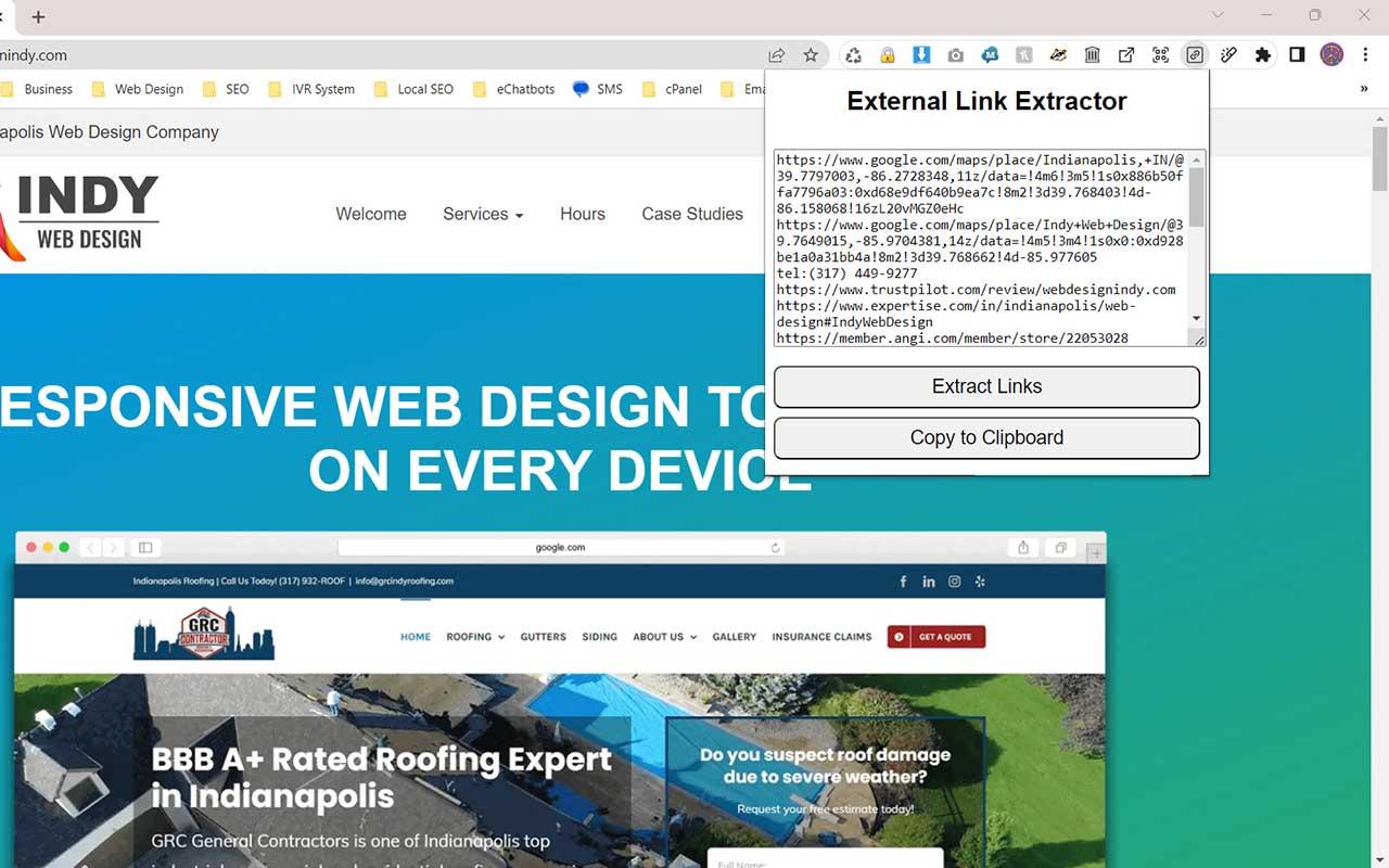 External Link Extractor截图2