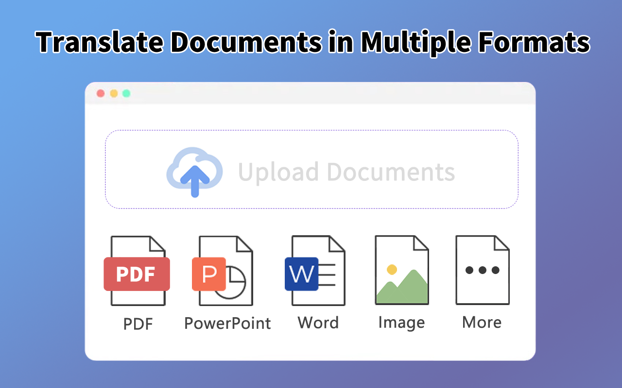 Document Translator - 在线翻译 PDF、PPT截图3