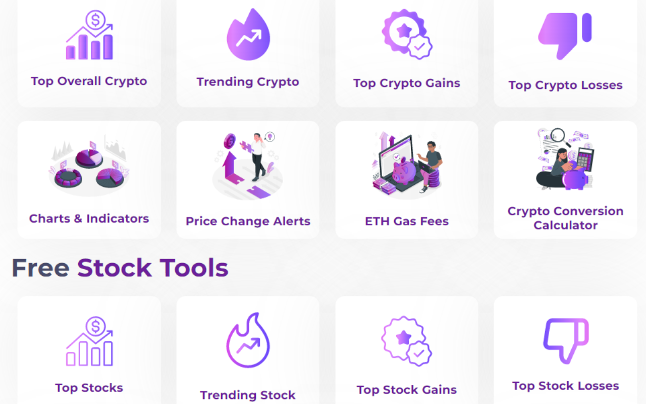 Crypto & Stock Prices, Ticker, Tracker & More截图2