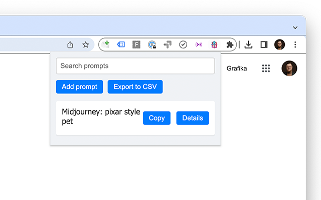 Prompt Library Manager截图1