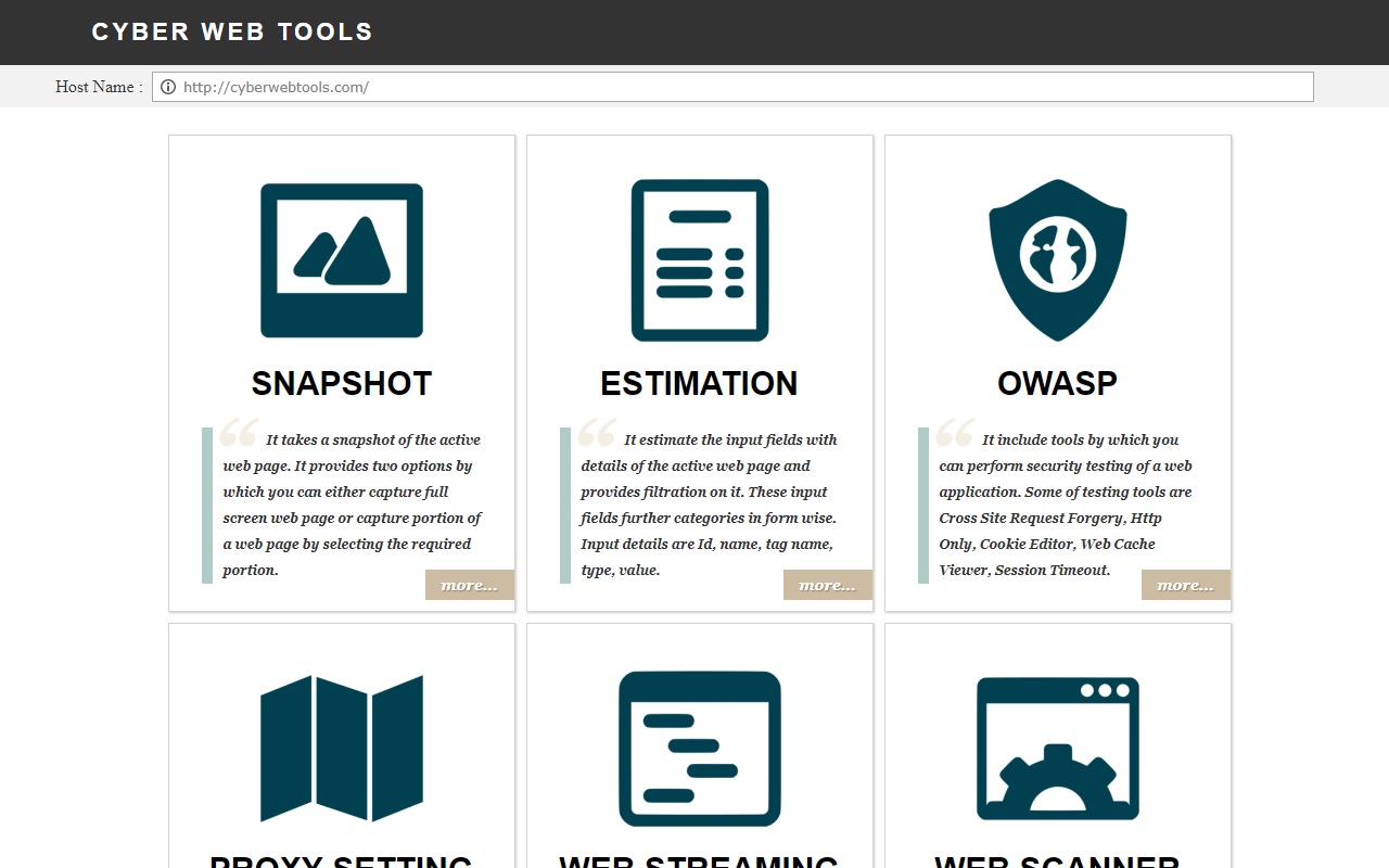 Cyber Web Tools截图2