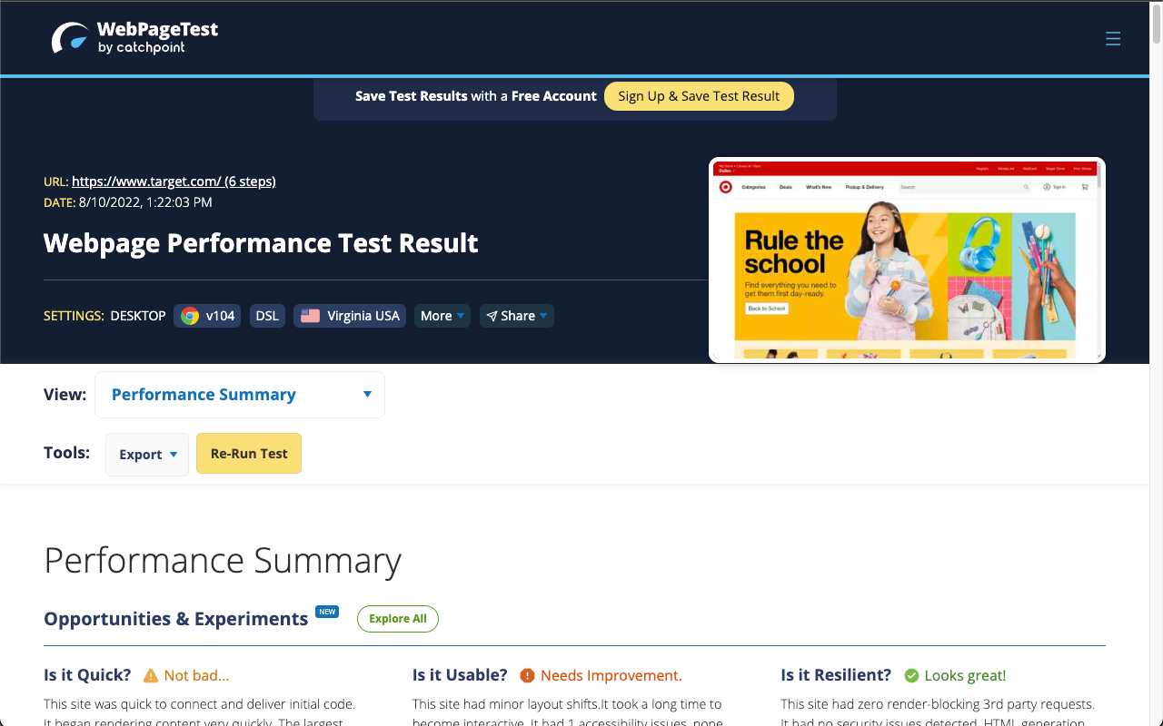 WebPageTest Recorder Extension截图2