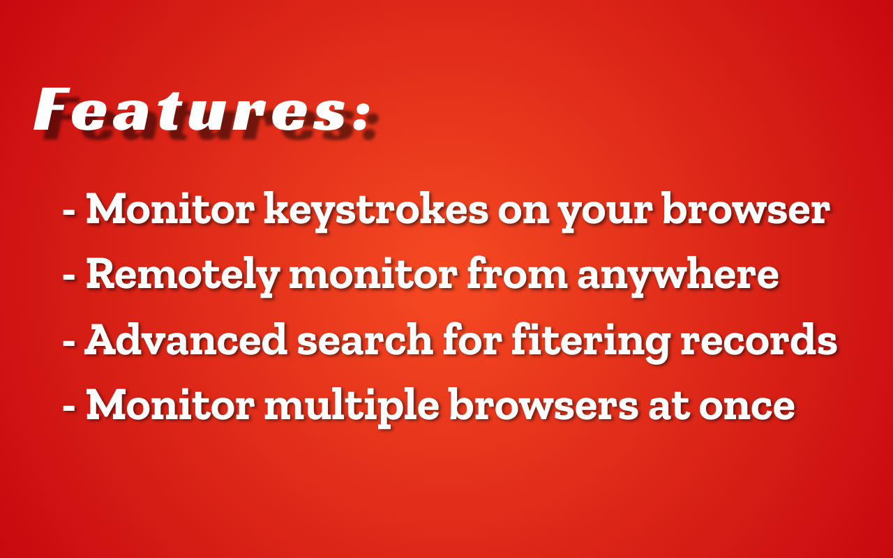 Tackker - online keylogger tool截图3