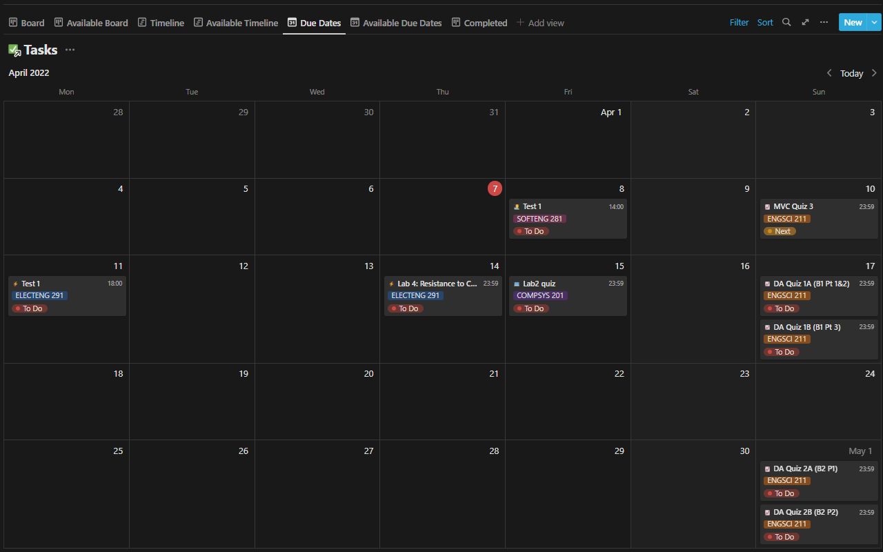 Notion Canvas Assignment Import截图1