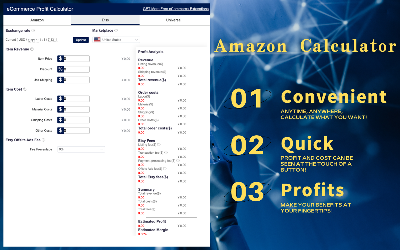 eCommerce Profit Calculator截图1
