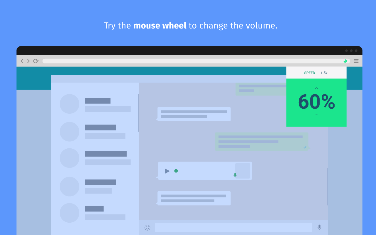 Zapp: WhatsApp Audio Speed and Volume截图1