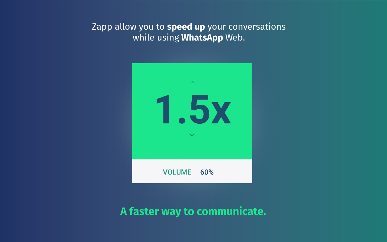 Zapp: WhatsApp Audio Speed and Volume截图2