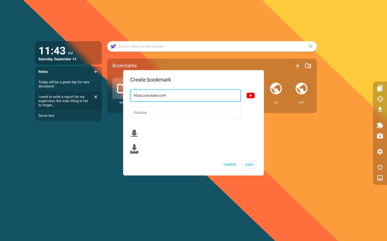 Tabun: Smart Newtab截图4