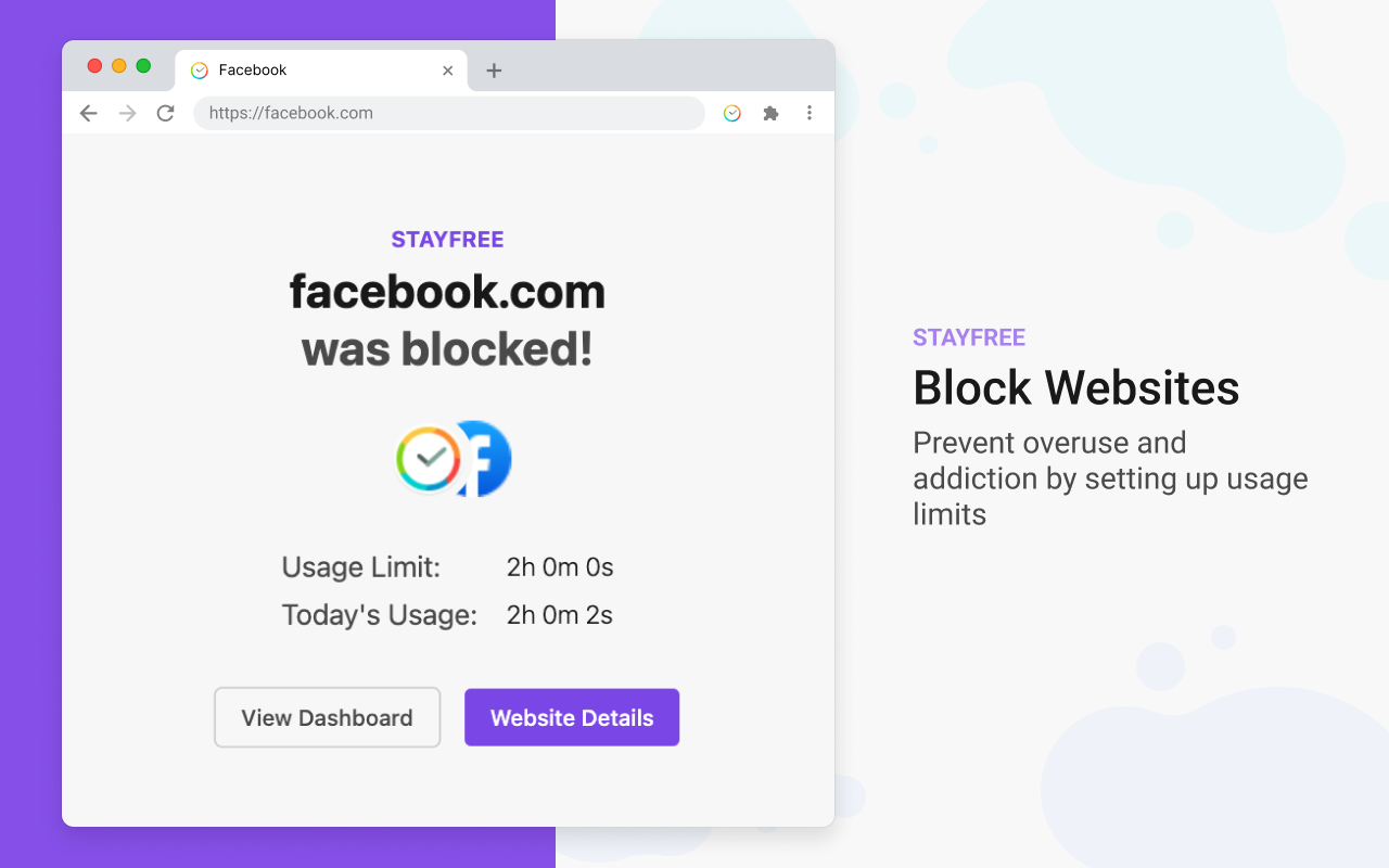 StayFree - Website Blocker & Web Analytics截图4