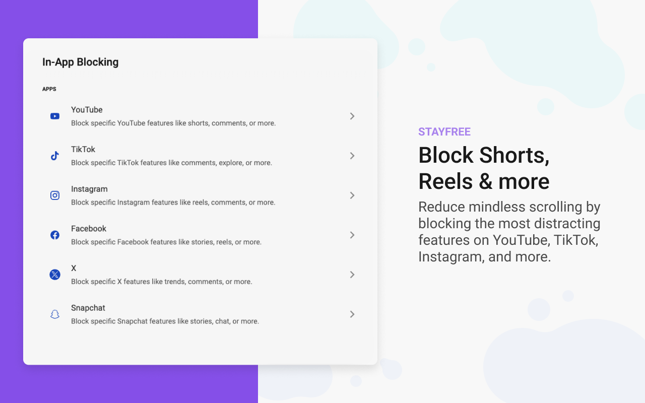 StayFree - Website Blocker & Web Analytics截图5