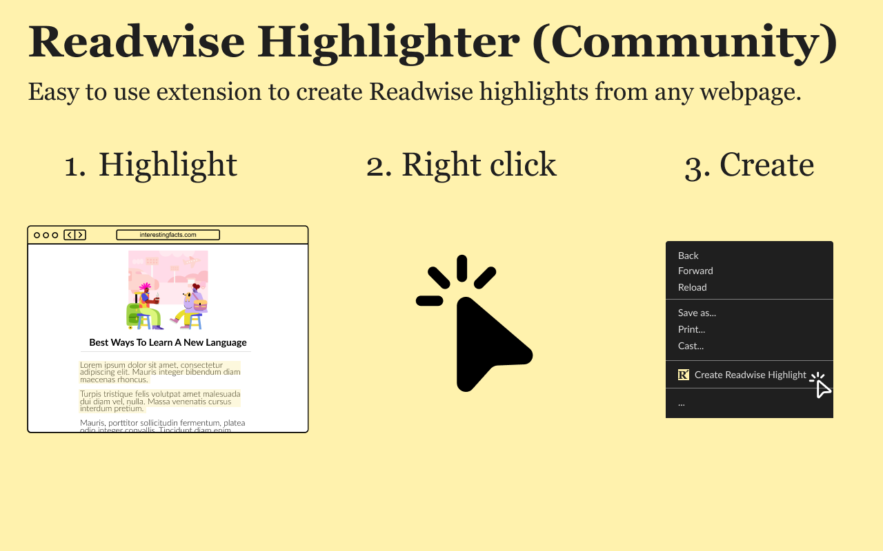 Readwise Highlighter (Community)截图3