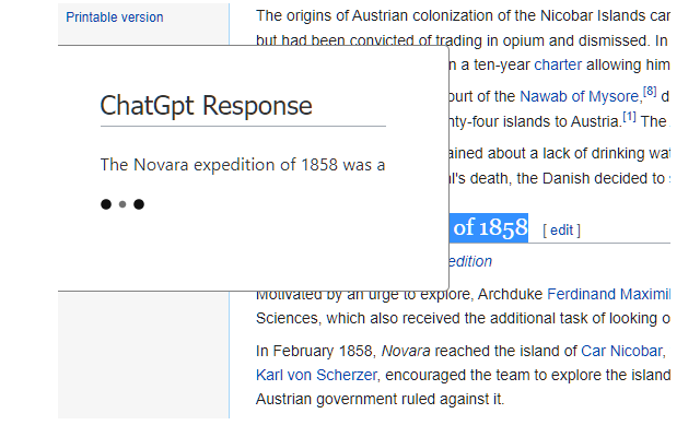 ChatGPT context companion截图1